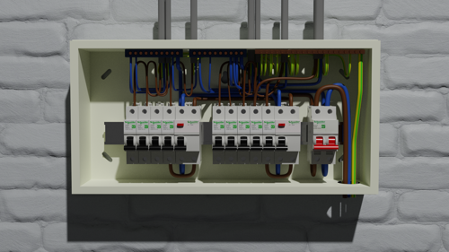 UK Electrical Distribution Box preview image